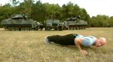 Staff Sergeant Ken perfect normal grip push up form army physical fitness test