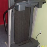 My treadmill in the shack