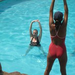 water aerobics