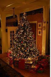 artificial christmas tree