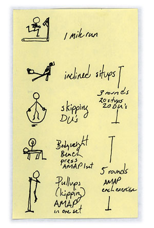 Stick Man Workout 20091123